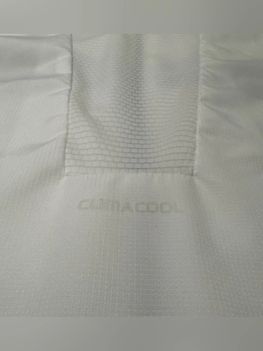 2010 Adidas Climacool White/Navy Windbreaker Workout Jacket full zip  Adult S